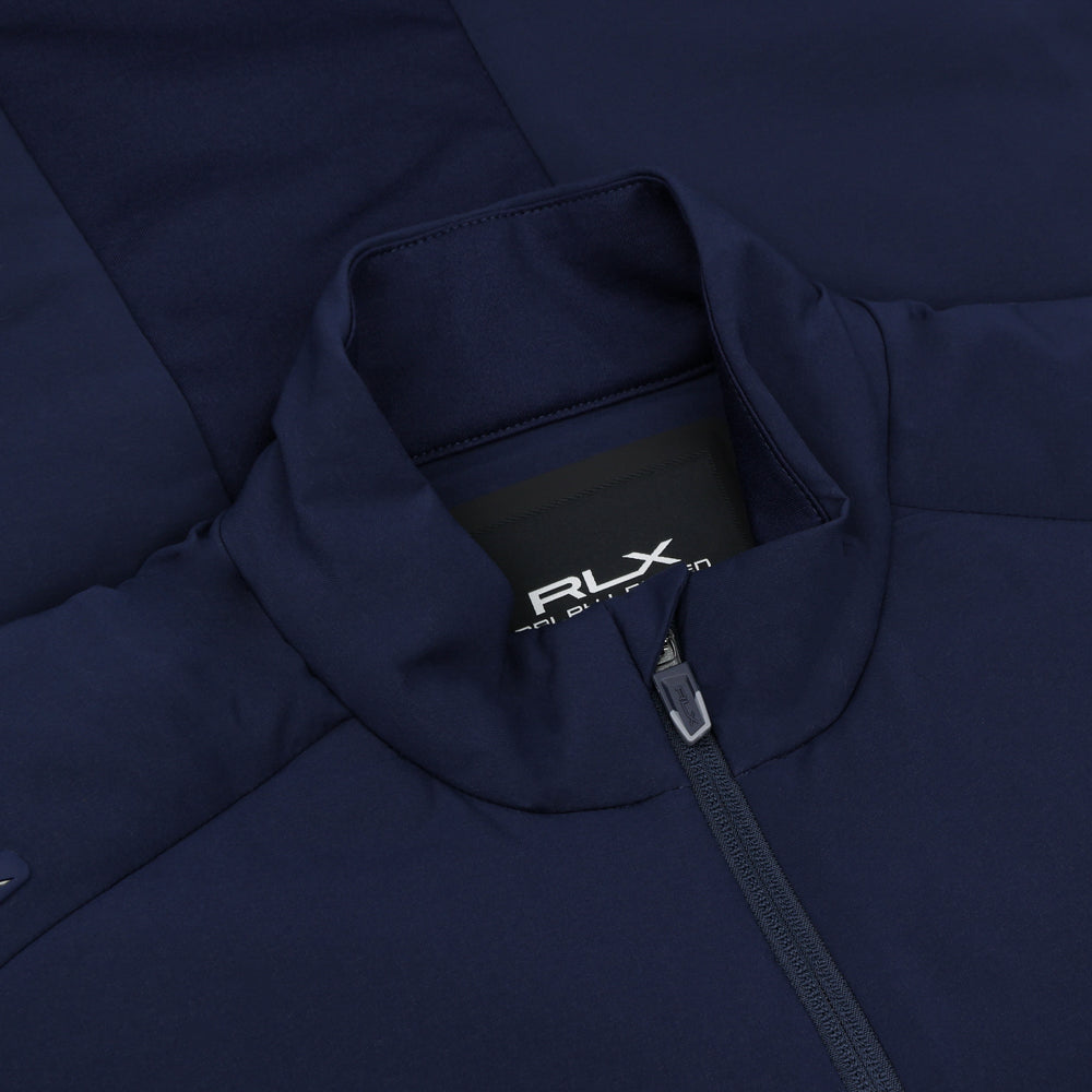 Jersey-Paneled Stretch Jacket