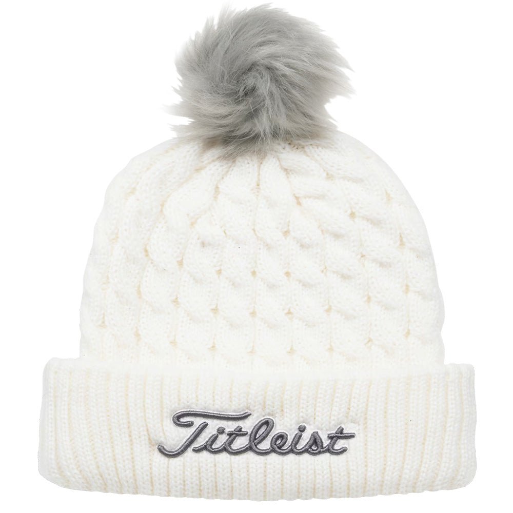 Cable Knit Pom Pom Hat - Fairway Styles