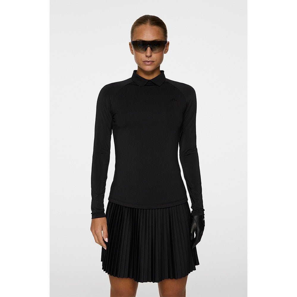 Women's Tori Hybrid Long Sleeve Polo - Fairway Styles