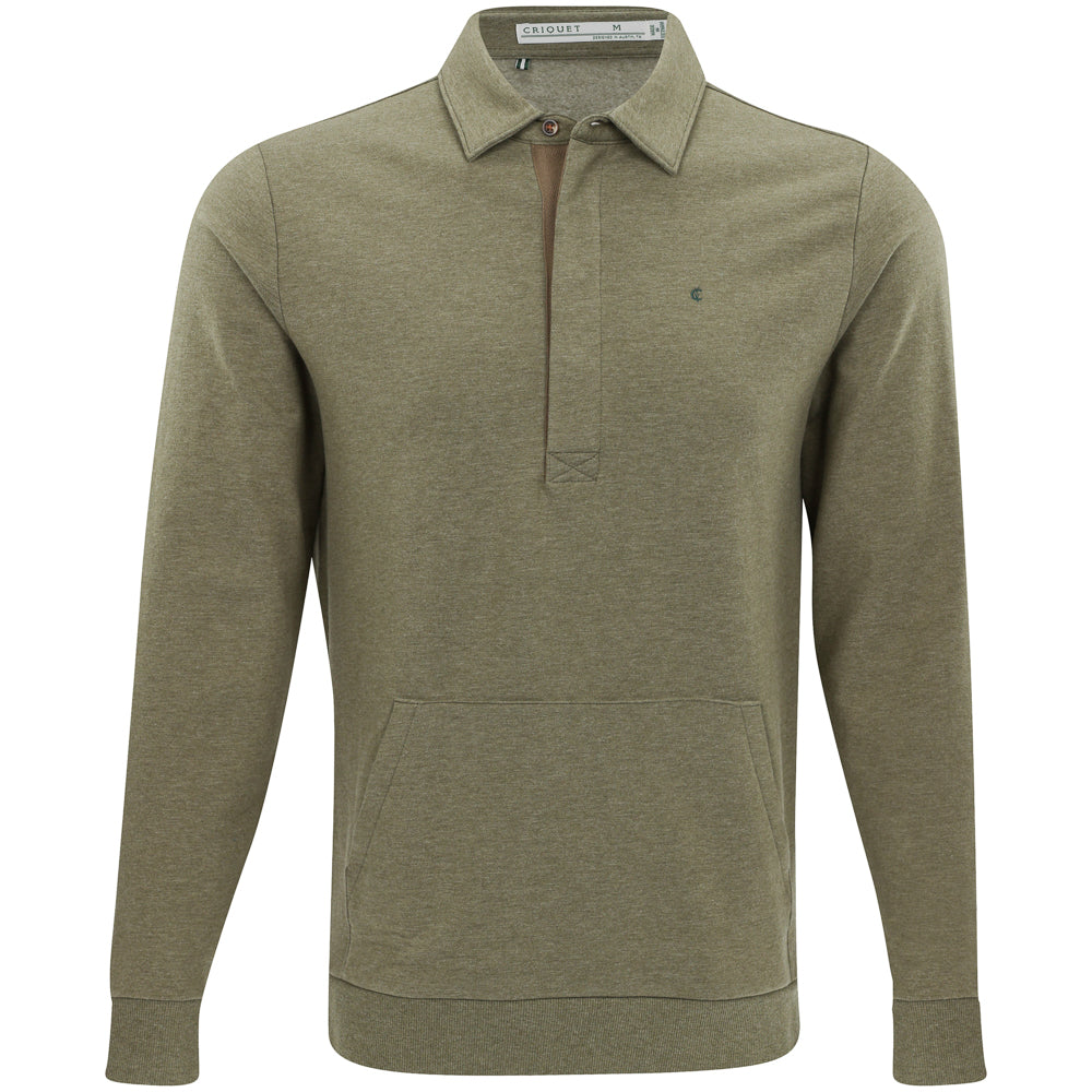 Collared Sweatshirt