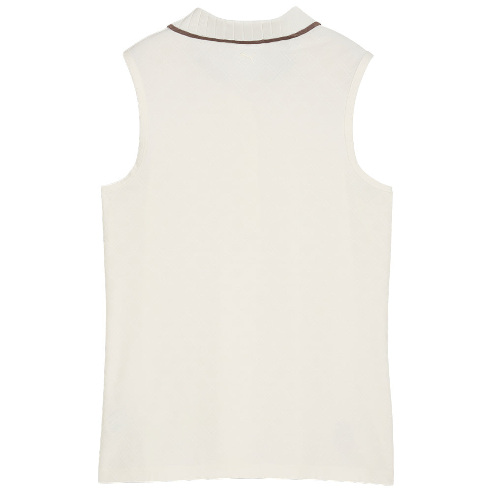 PUMA x Arnold Palmer Women's Jacquard Sleeveless Polo