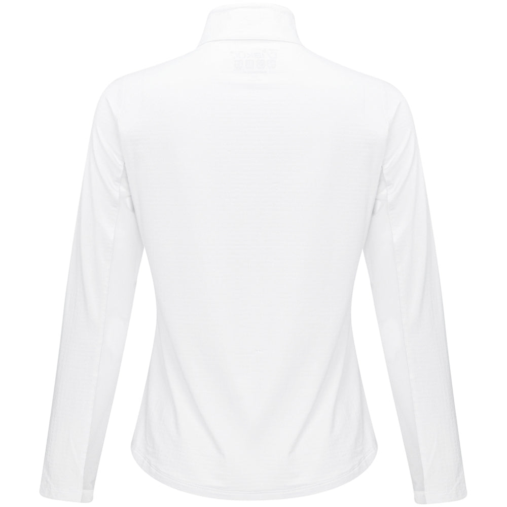 Women's Long Sleeve Mock Neck Top - Solid