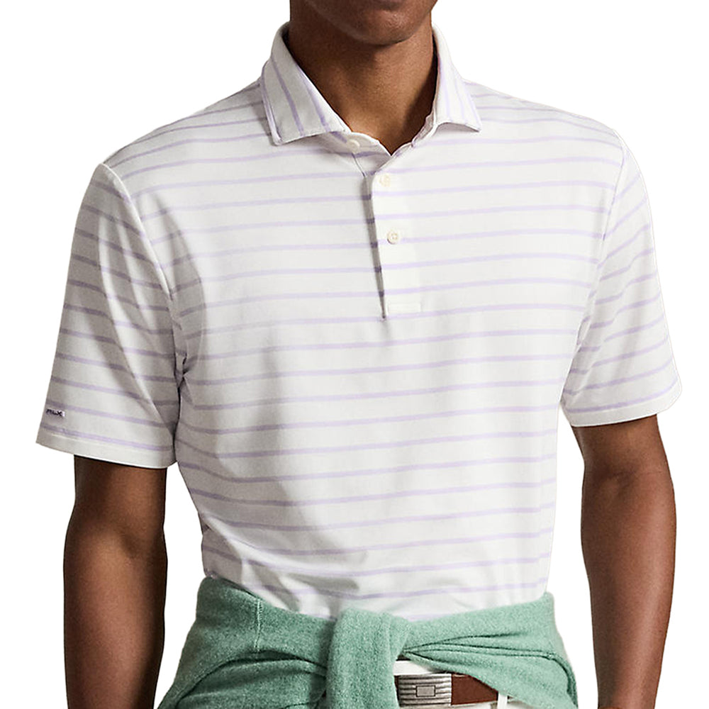Classic Fit Performance Stripe Polo