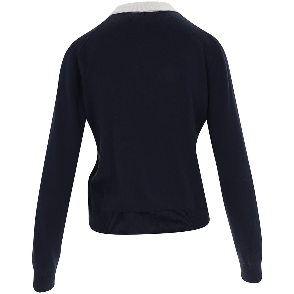 Women's Performance Polo-Collar Sweater