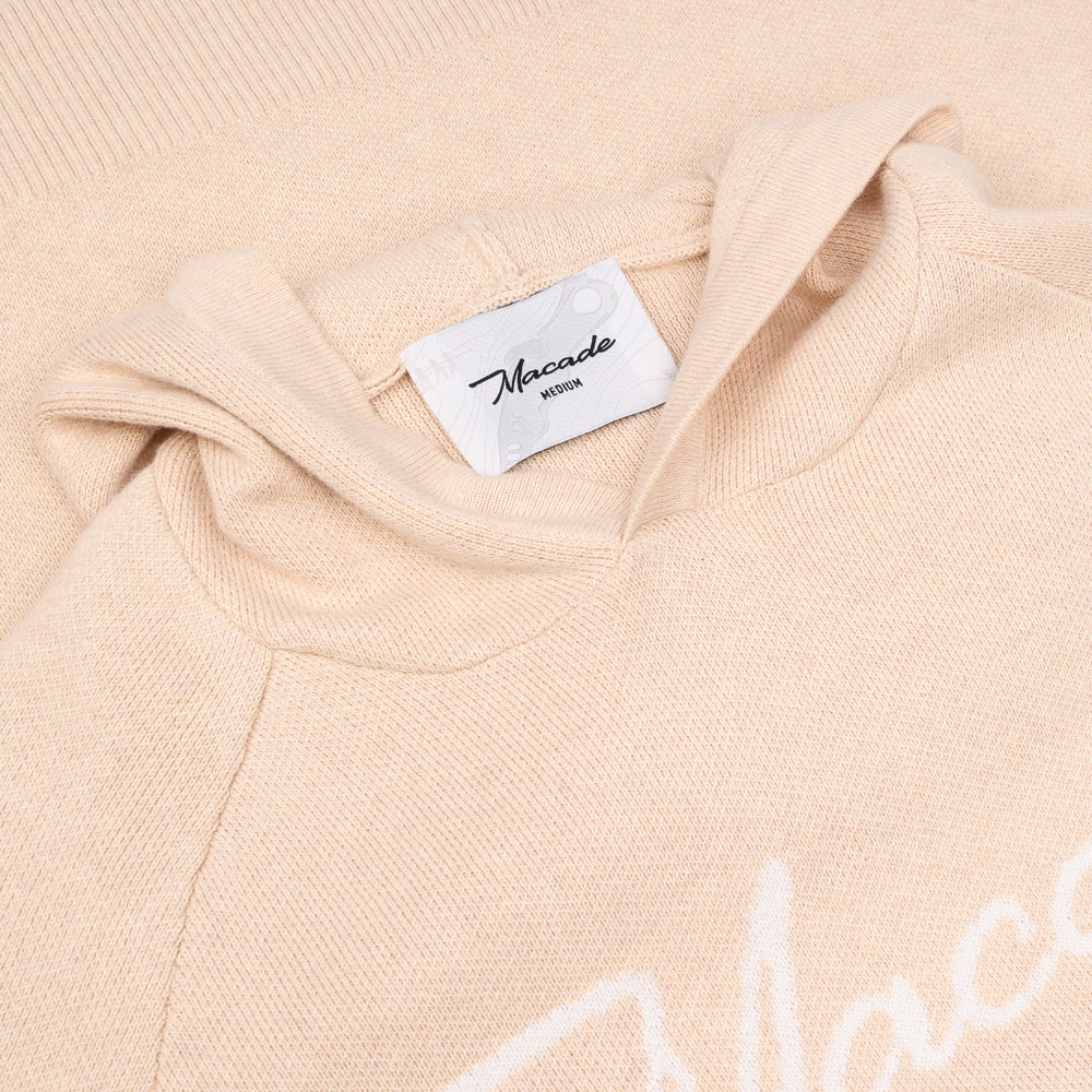 Signature Knit Hooded Pullover