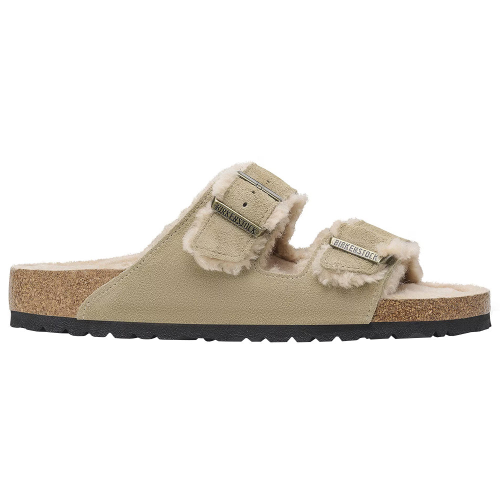 Arizona Shearling Sandals - Suede Leather