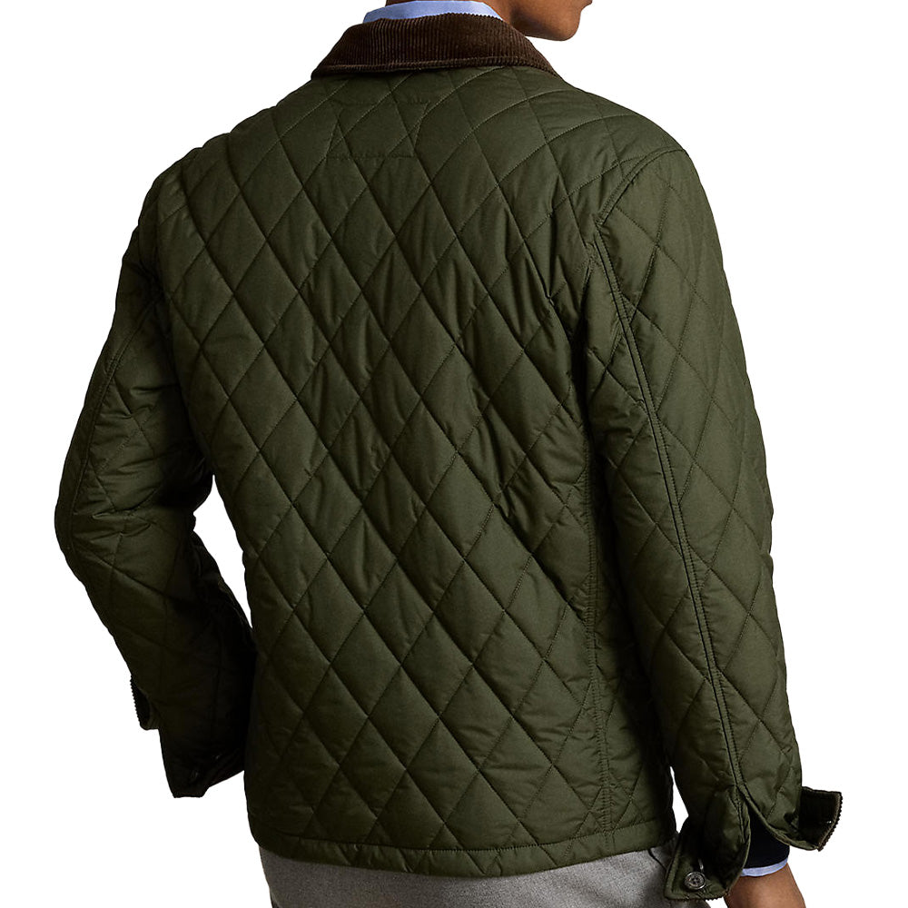 Matte Fine Poly Quilted Chore Jacket