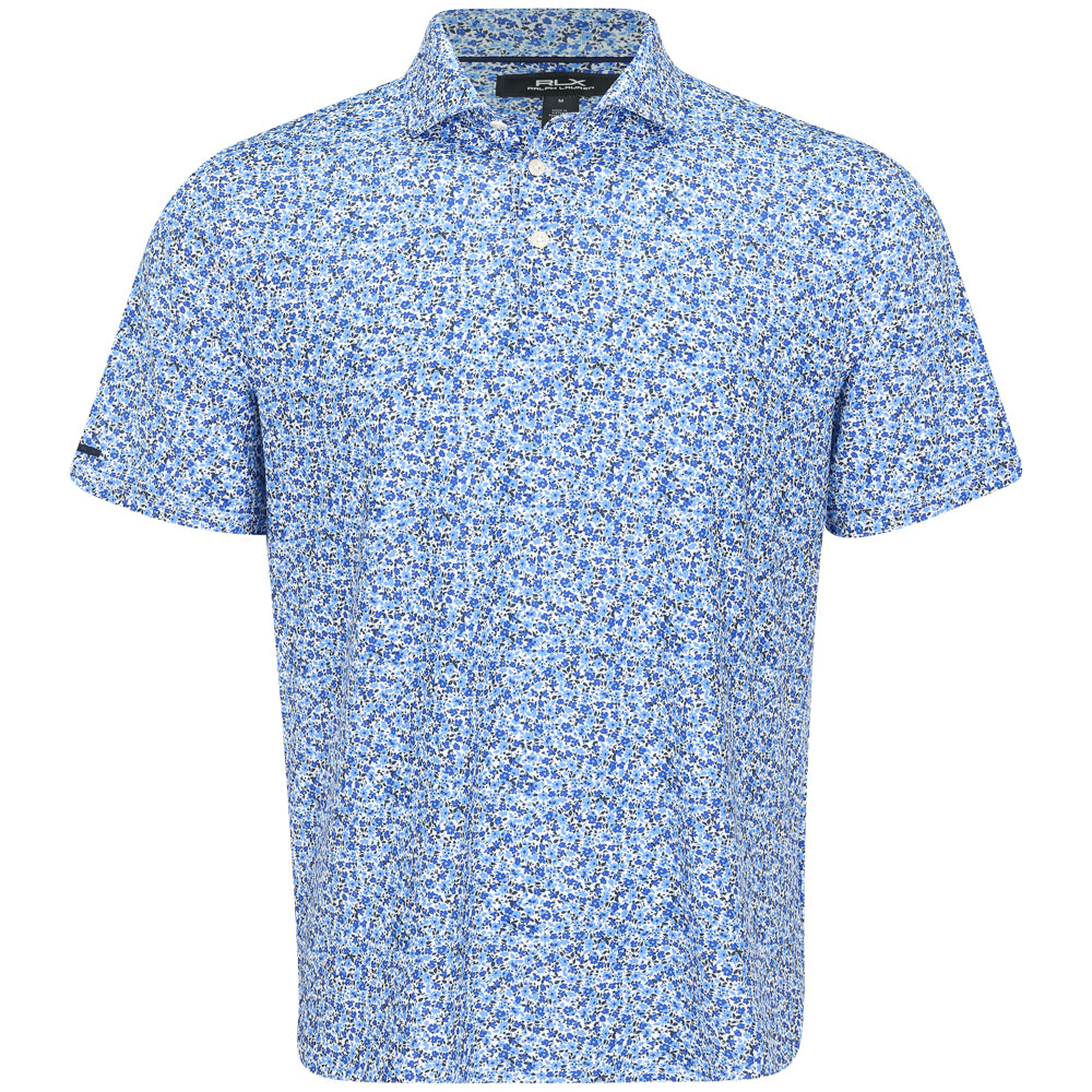 Lightweight Airflow Print Polo