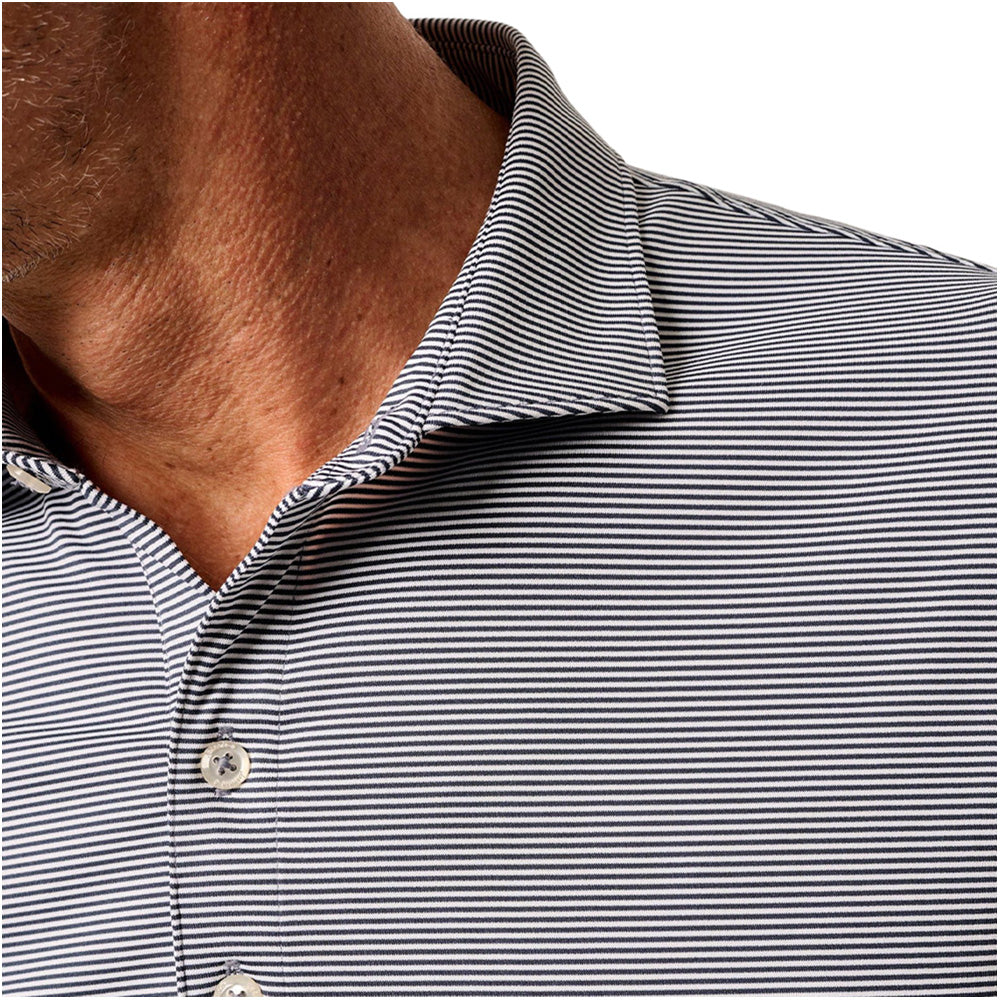 Performance Jersey Polo - Lydonn Stripe