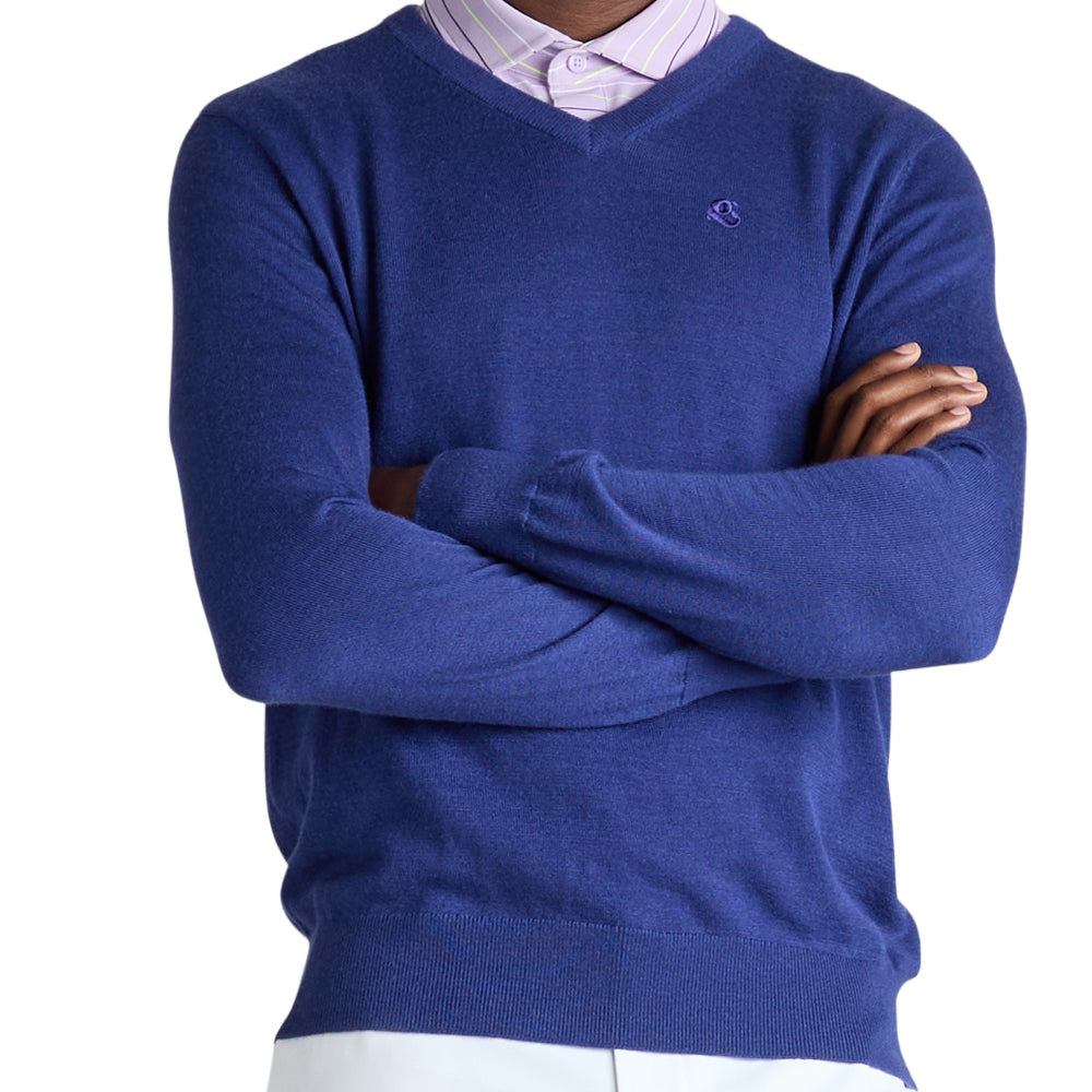 G Scribe Verse Cashmere V-Neck Sweater