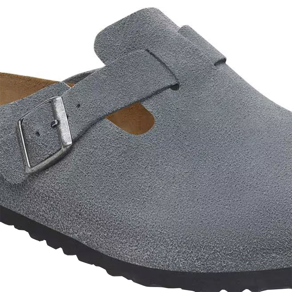Boston Soft Footbed Suede Leather Shoes
