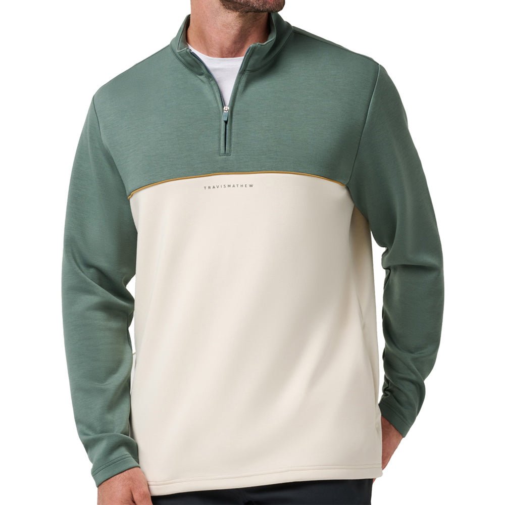 Fibercloud Color Block 1/4 Zip Pullover