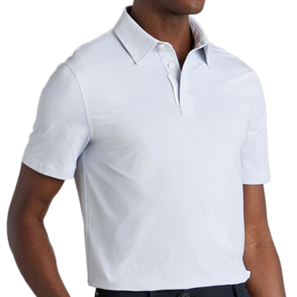 Fine Stretch Jacquard Polo