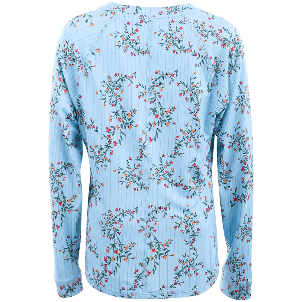 Girls' UV Floral Crewneck