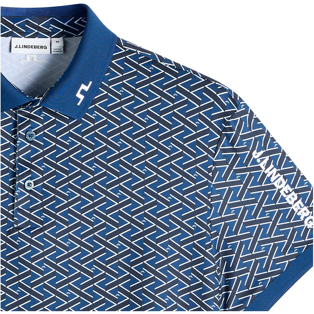 Tour Tech Print Polo