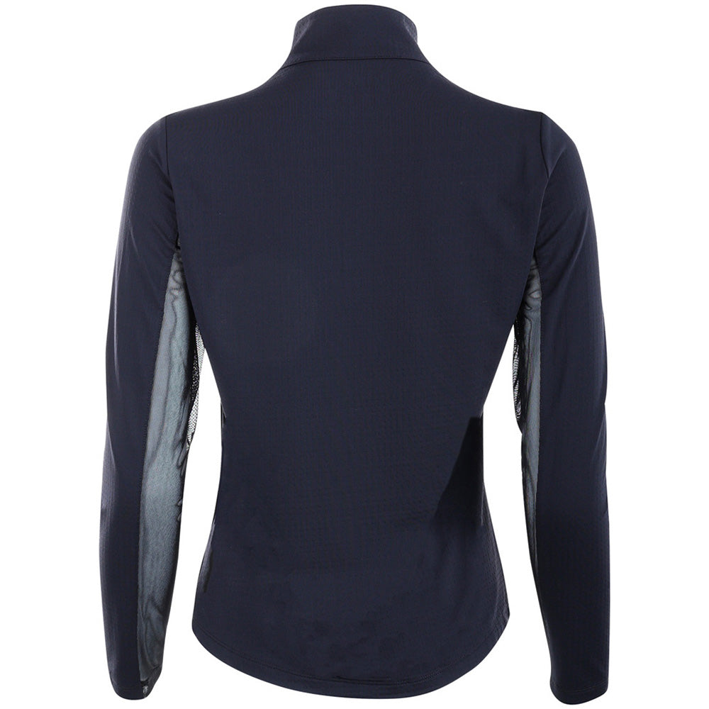 Women's Long Sleeve Mock Neck Top - Solid