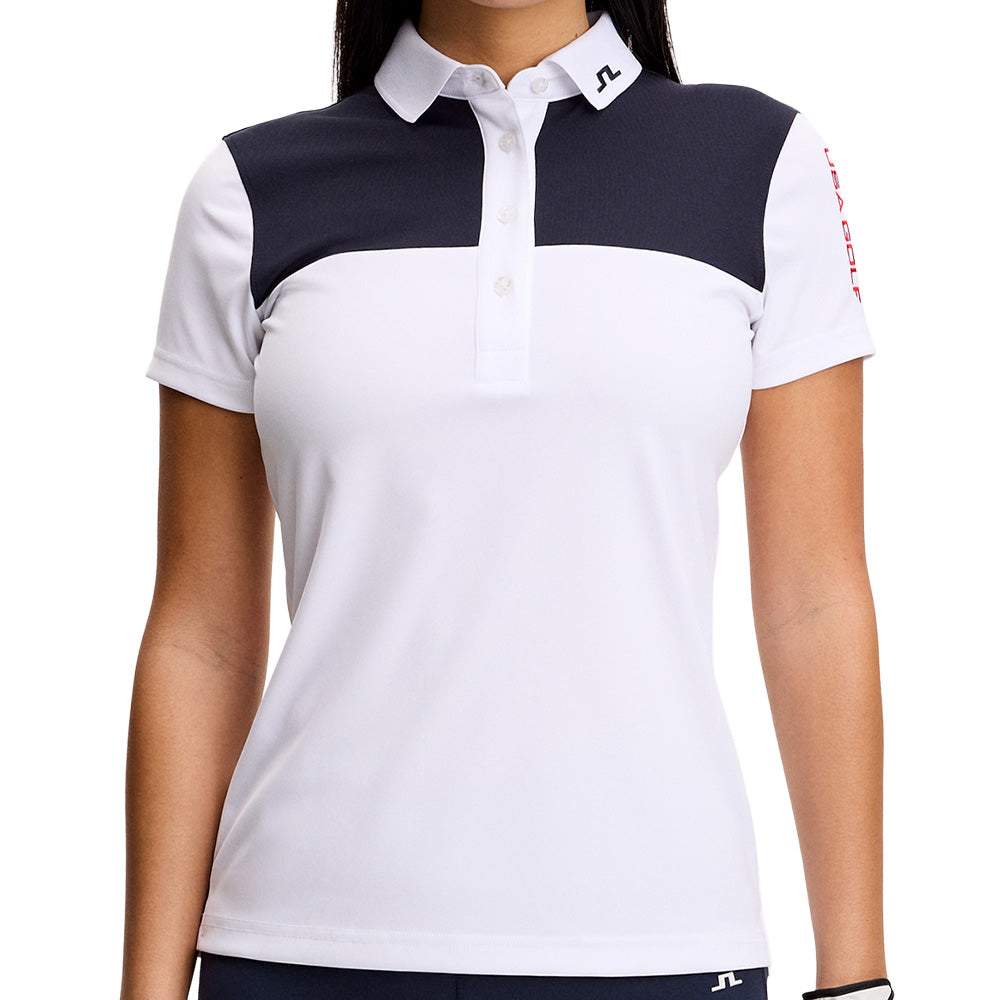 Women's Rose Tour Tech Colourblock Polo