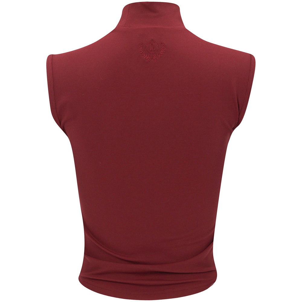 Women's Manhattan Sleeveless Mock Neck Top