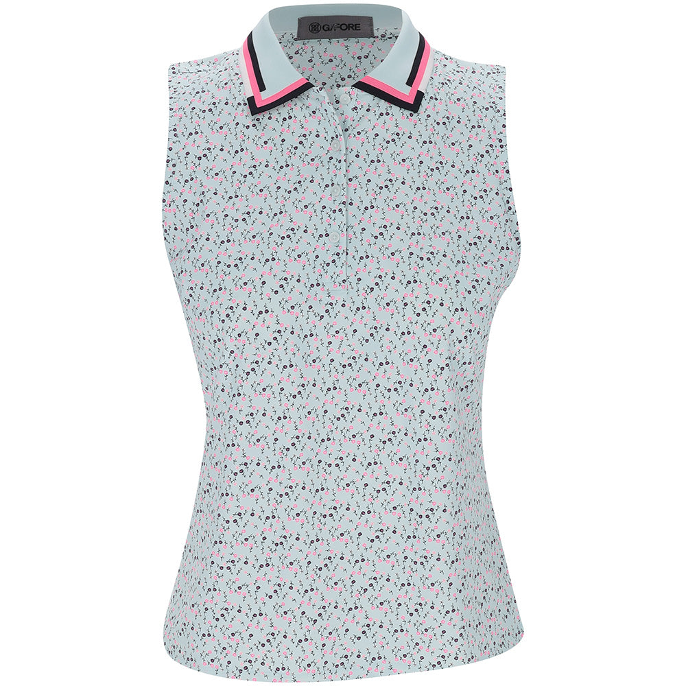 Women’s Aye Poppy Silky Tech Nylon Sleeveless Polo