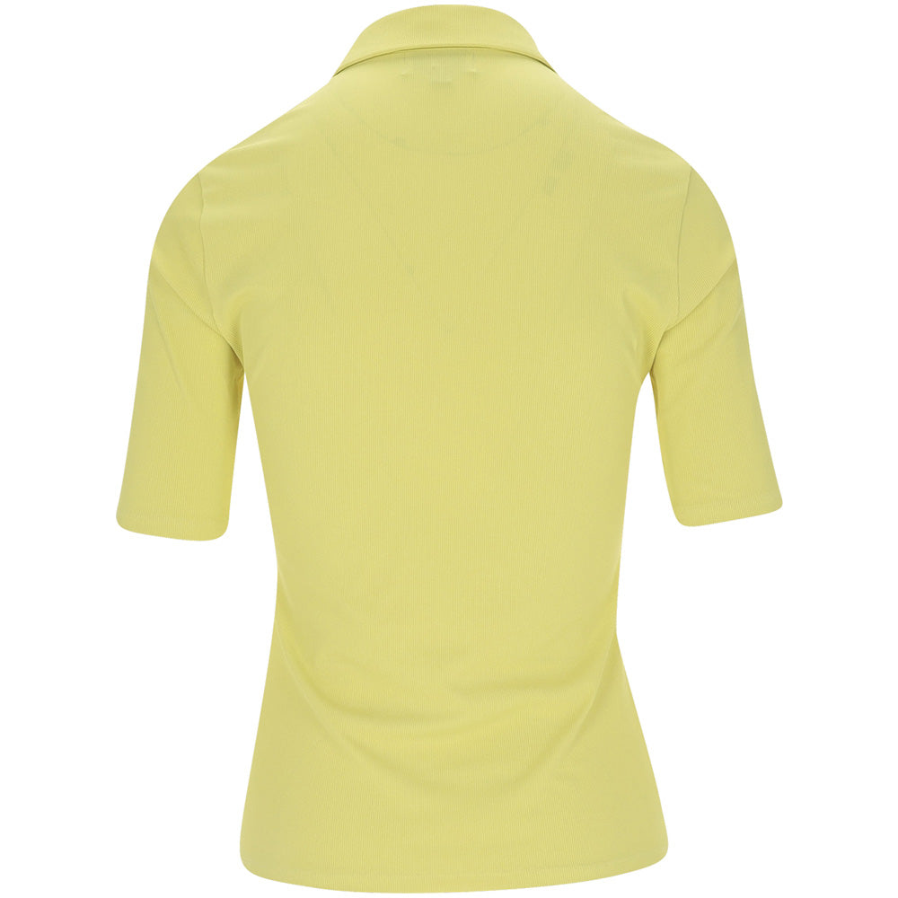 Women's Essential Rib Jersey Polo