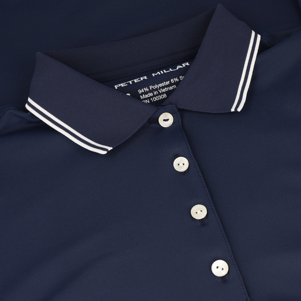 Women's Canterbury Tipped Sport Mesh Polo