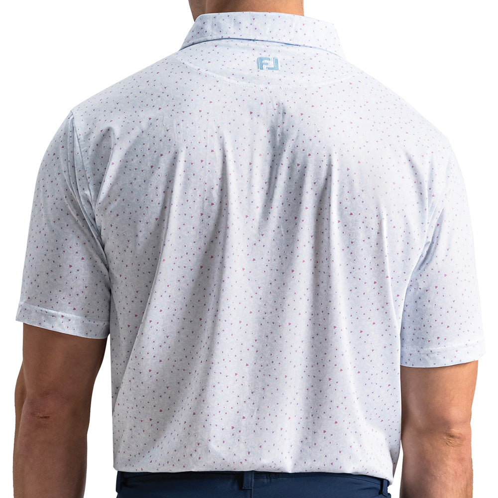 Linework Floral Polo