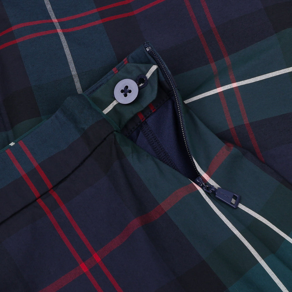 Women's Plaid Performance Long Skort