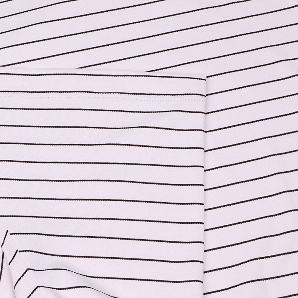 Herringbone Stripe Tech Jersey Polo