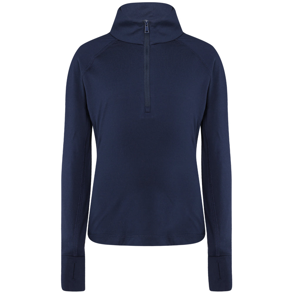Juniors' Stretch-Patched 1/4 Zip Pullover