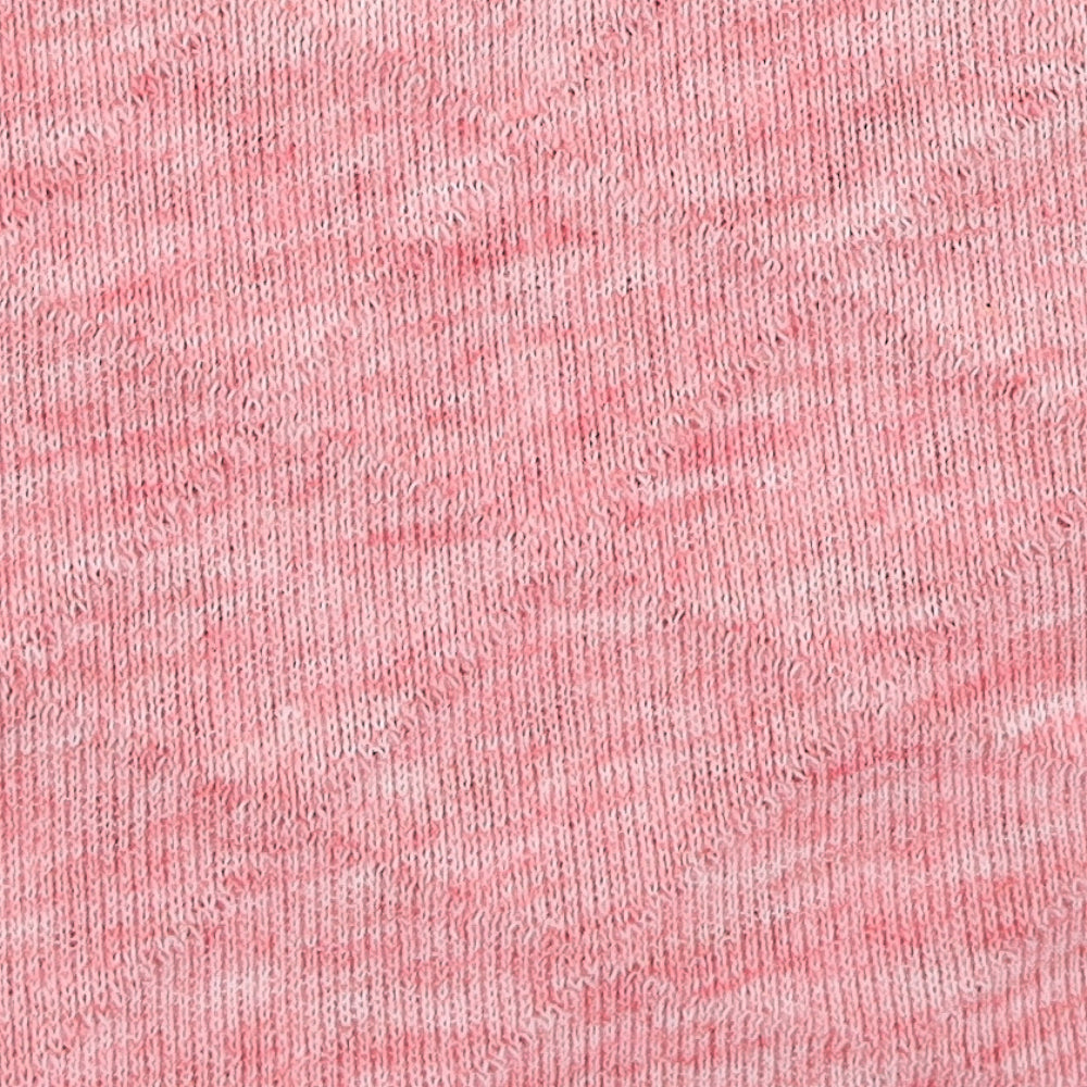 Quilted Double-Knit 1/4 Zip Mock Neck Sweatshirt