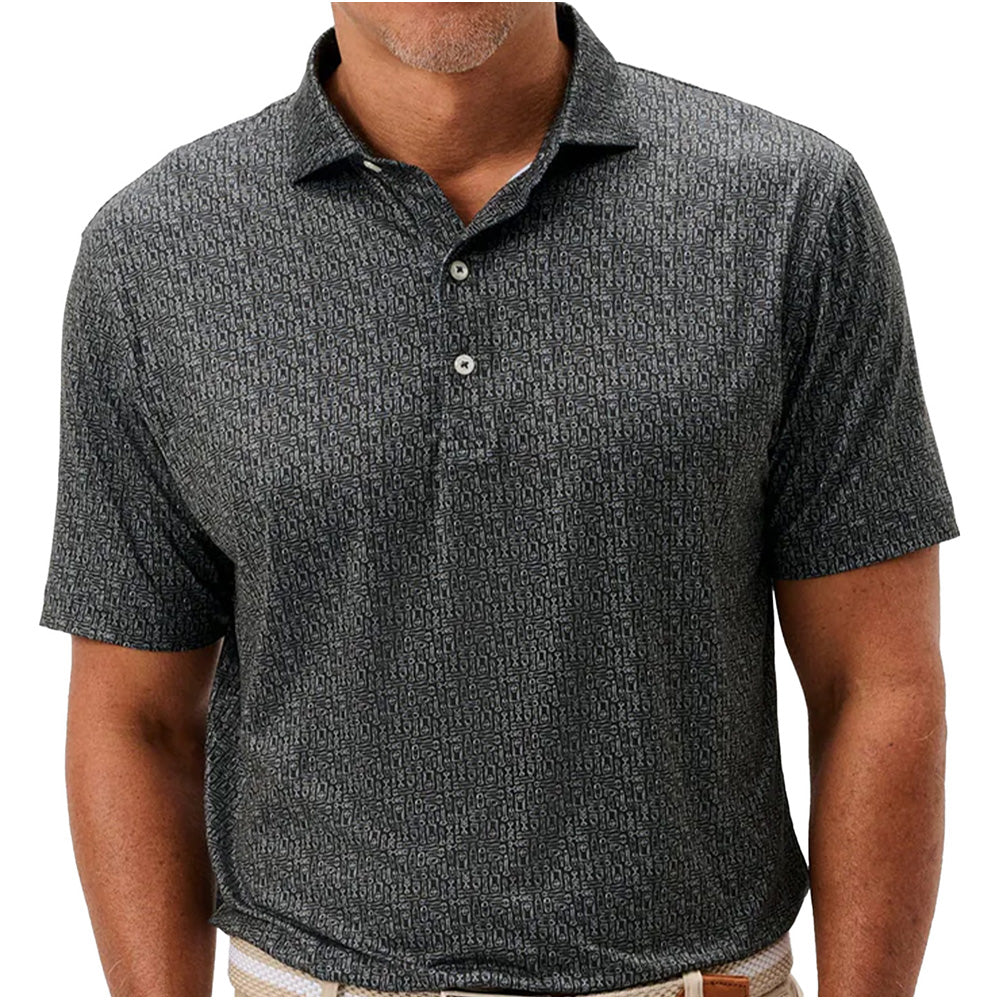 Featherweight Performance Polo - Popping Tops Print