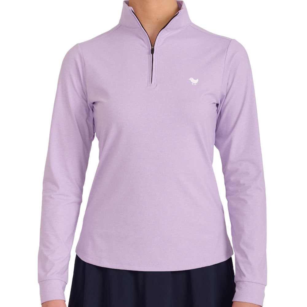 Women's Purple Rose 1/4 Zip Pullover