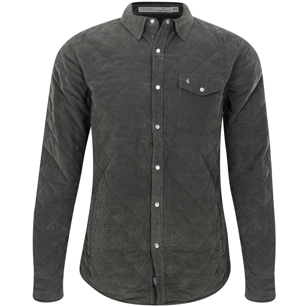 Corduroy Quilted Shacket