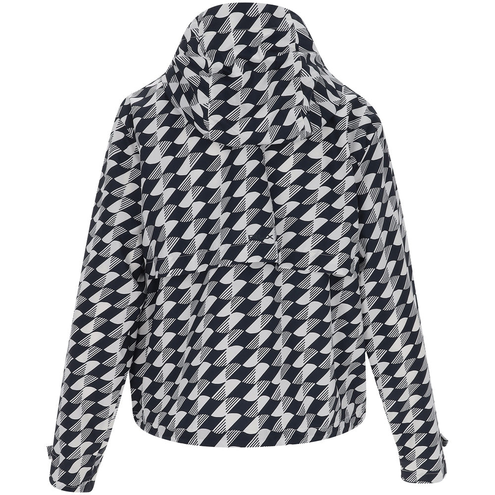 Women's Graphic Hooded Rain Jacket