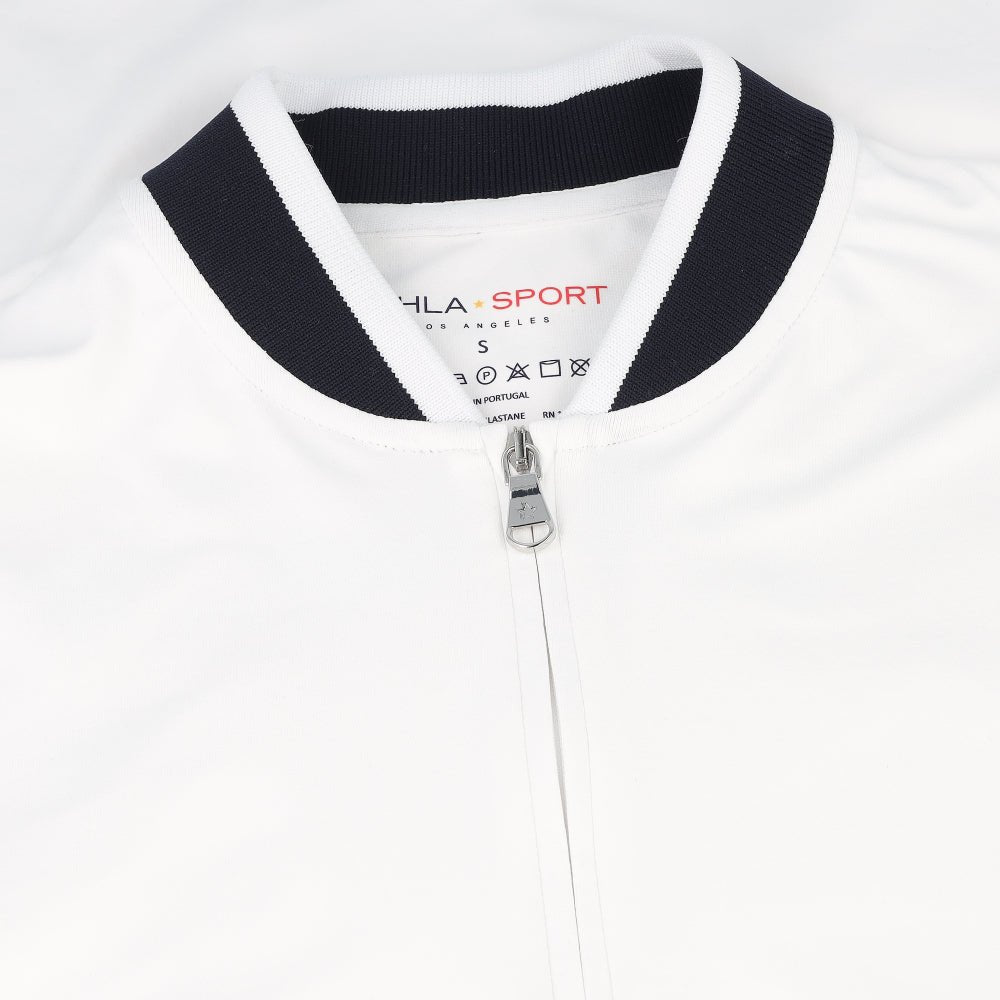 Women's The Annie 1/4 Zip Blade Collar Polo - Fairway Styles