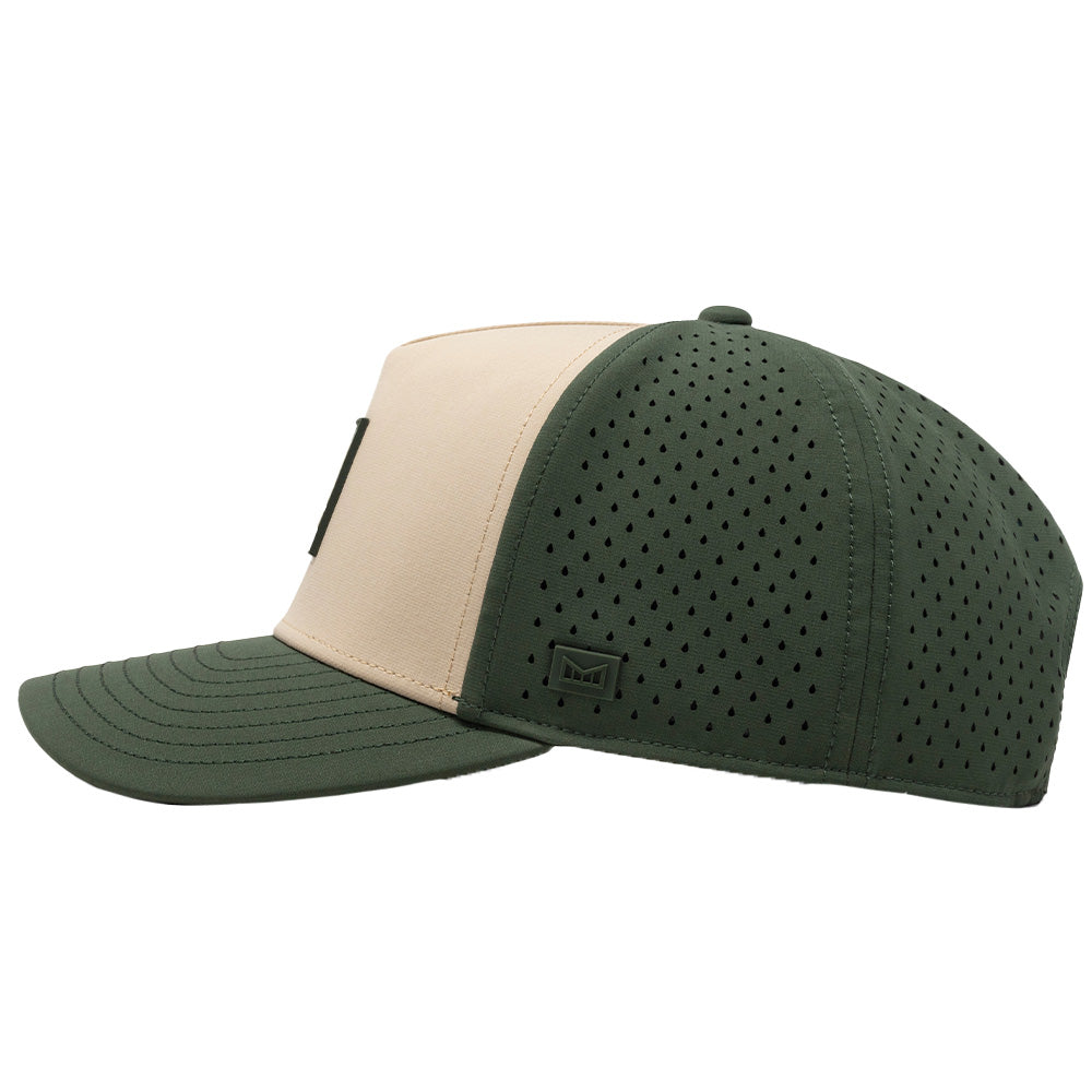 Odysea Stacked Hydro Hat - Khaki/Kombu Green
