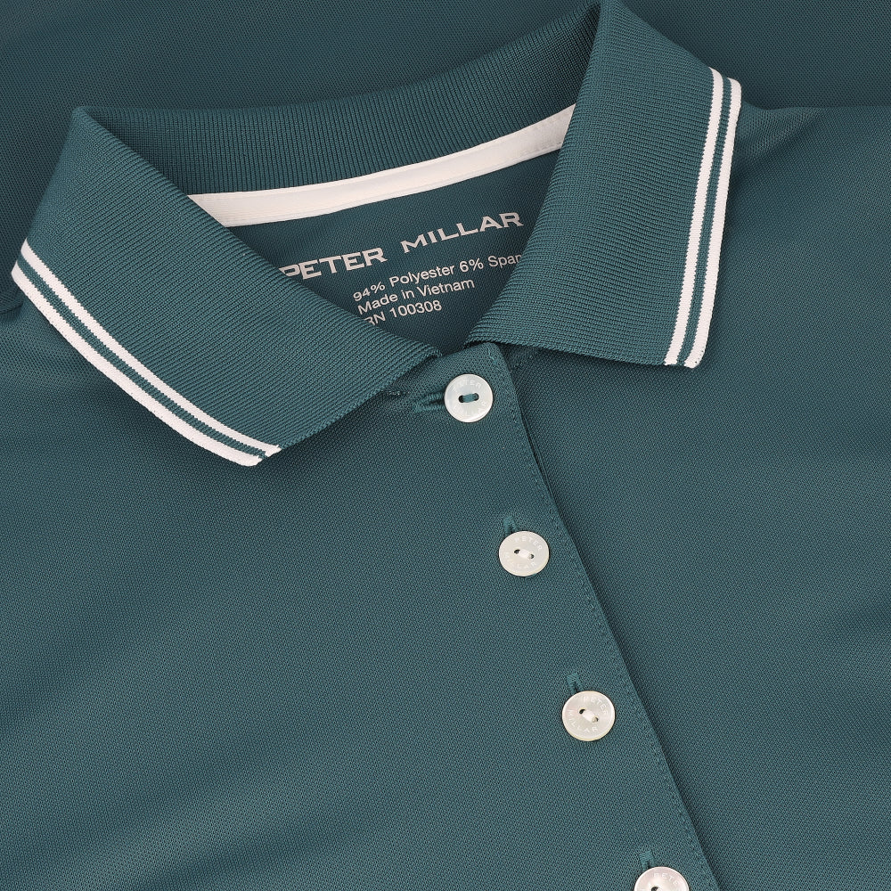 Women's Canterbury Tipped Sport Mesh Polo