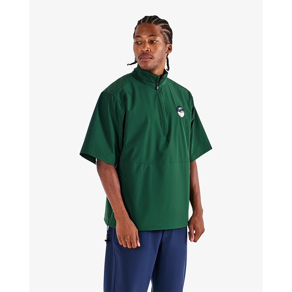 Pine Short Sleeve 1/2 Zip Windshirt