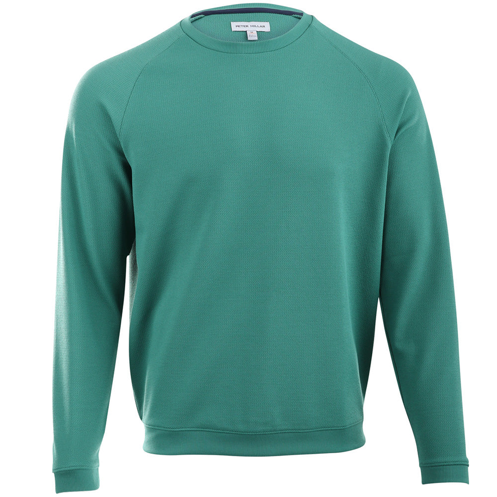 Cradle Pique Performance Crewneck Sweater