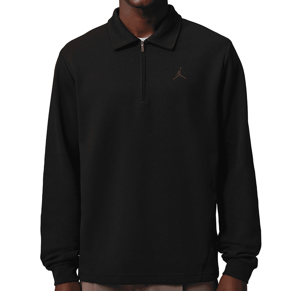 Collared Long Sleeve 1/2 Zip Top