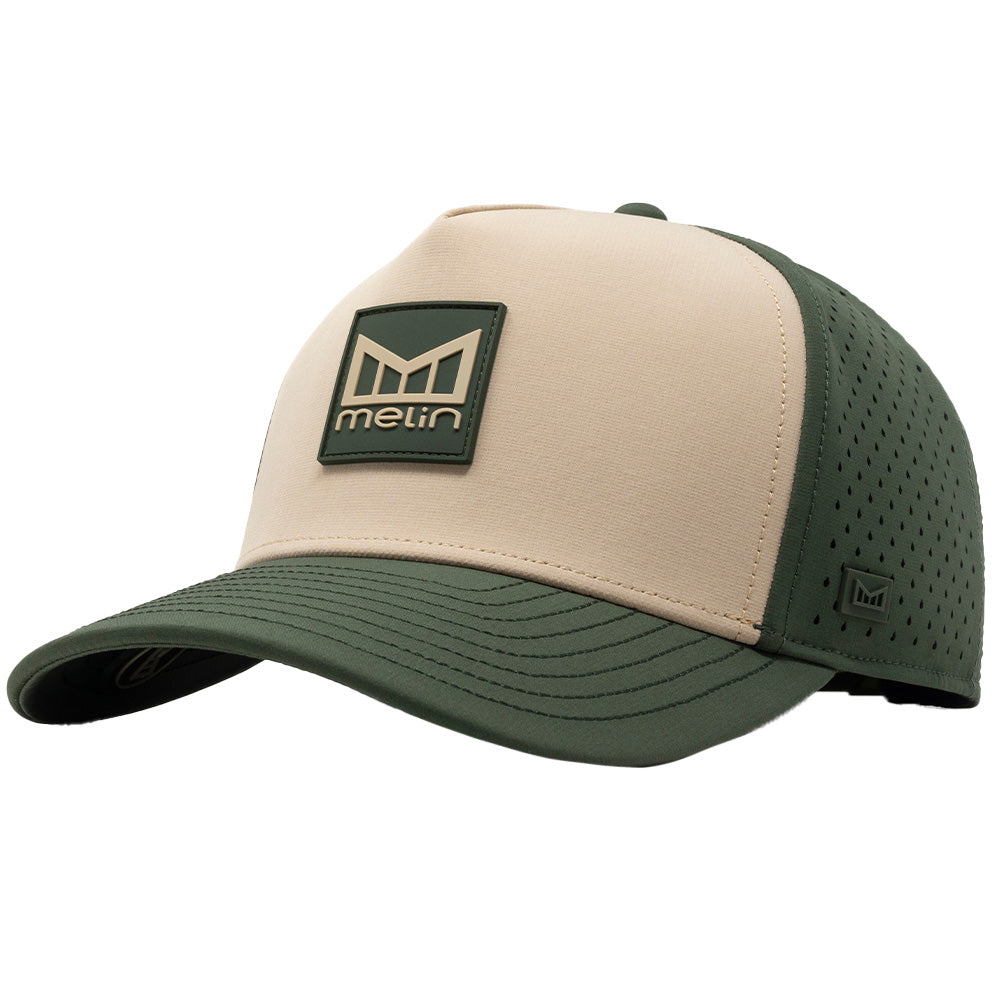 Odysea Stacked Hydro Hat - Khaki/Kombu Green