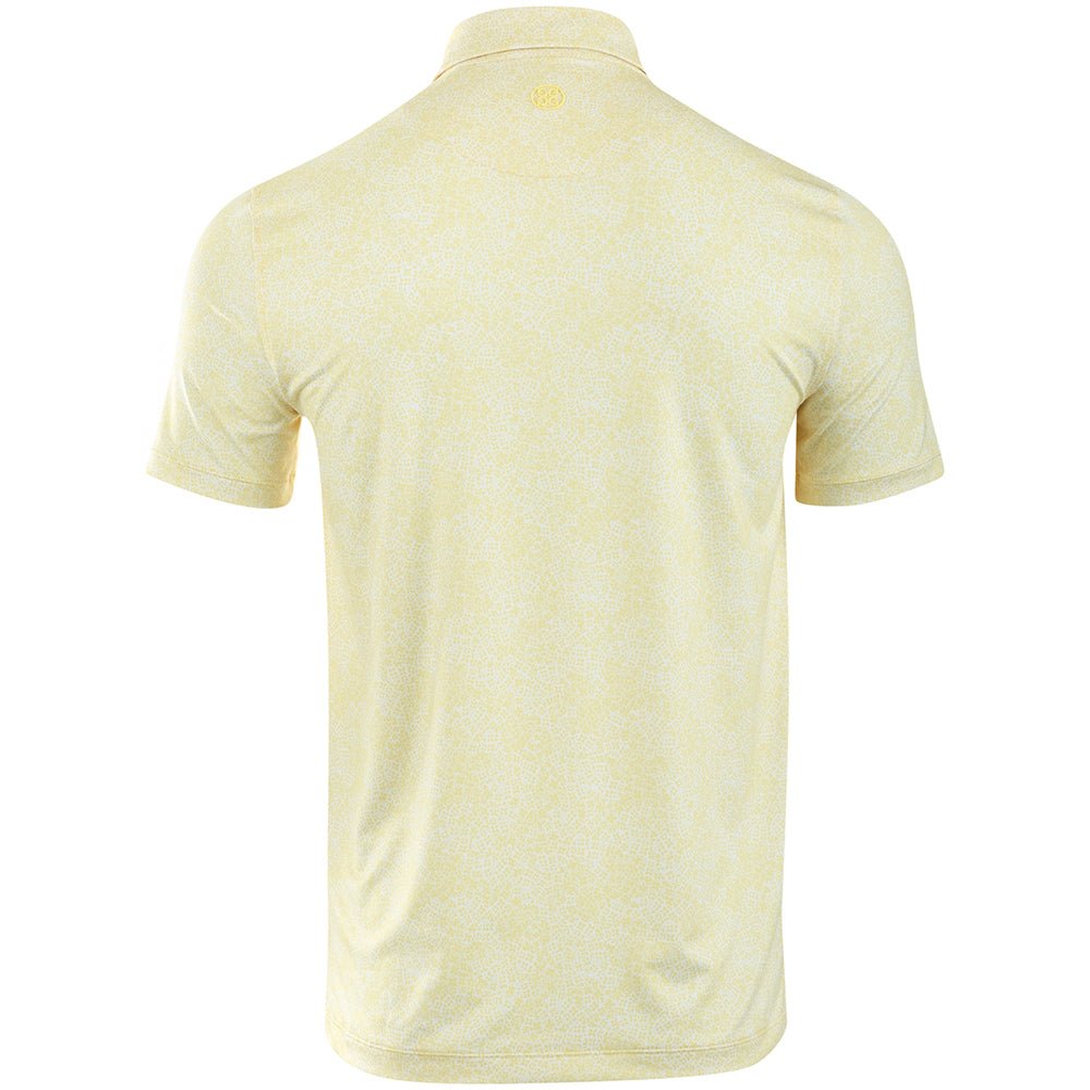 Hydrangea Print Tech Jersey Polo
