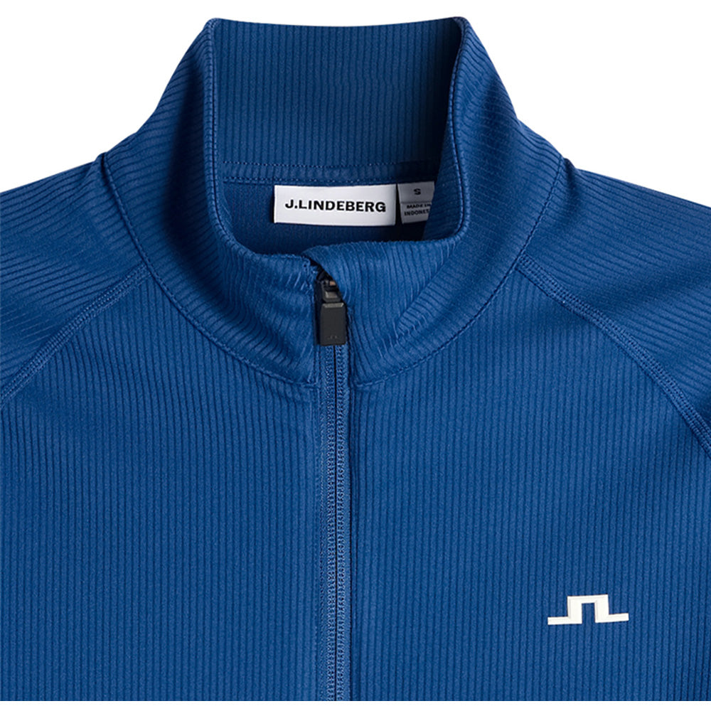 Mel Rib Full Zip Mid Layer