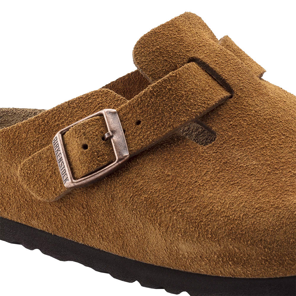 Boston Soft Footbed Suede Leather Shoes