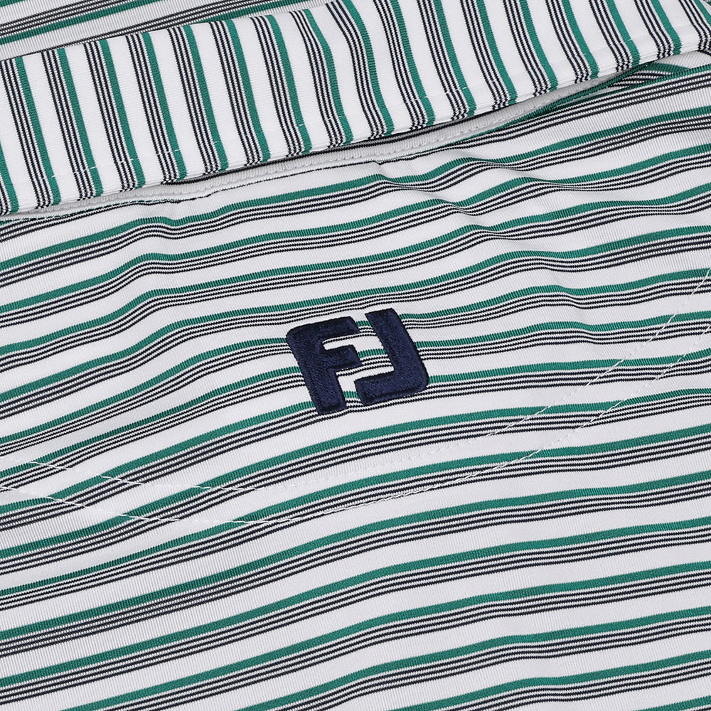 Shadow Stripe Lisle Polo
