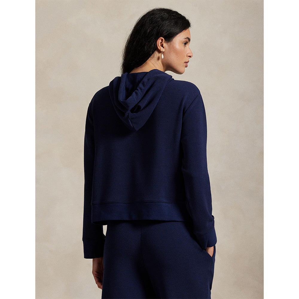 Women's Waffle-Knit Hoodie