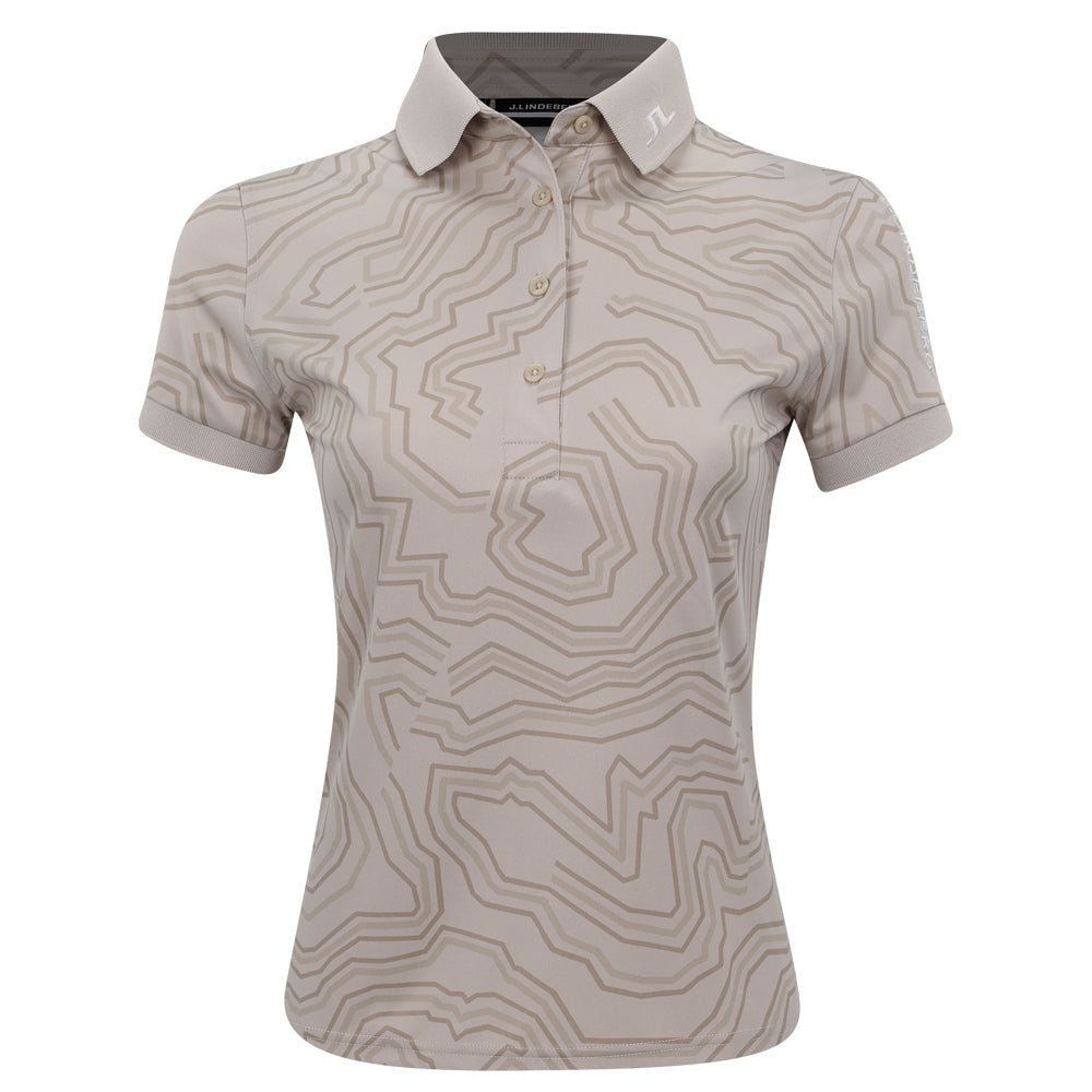 Women's Tour Tech Print Polo