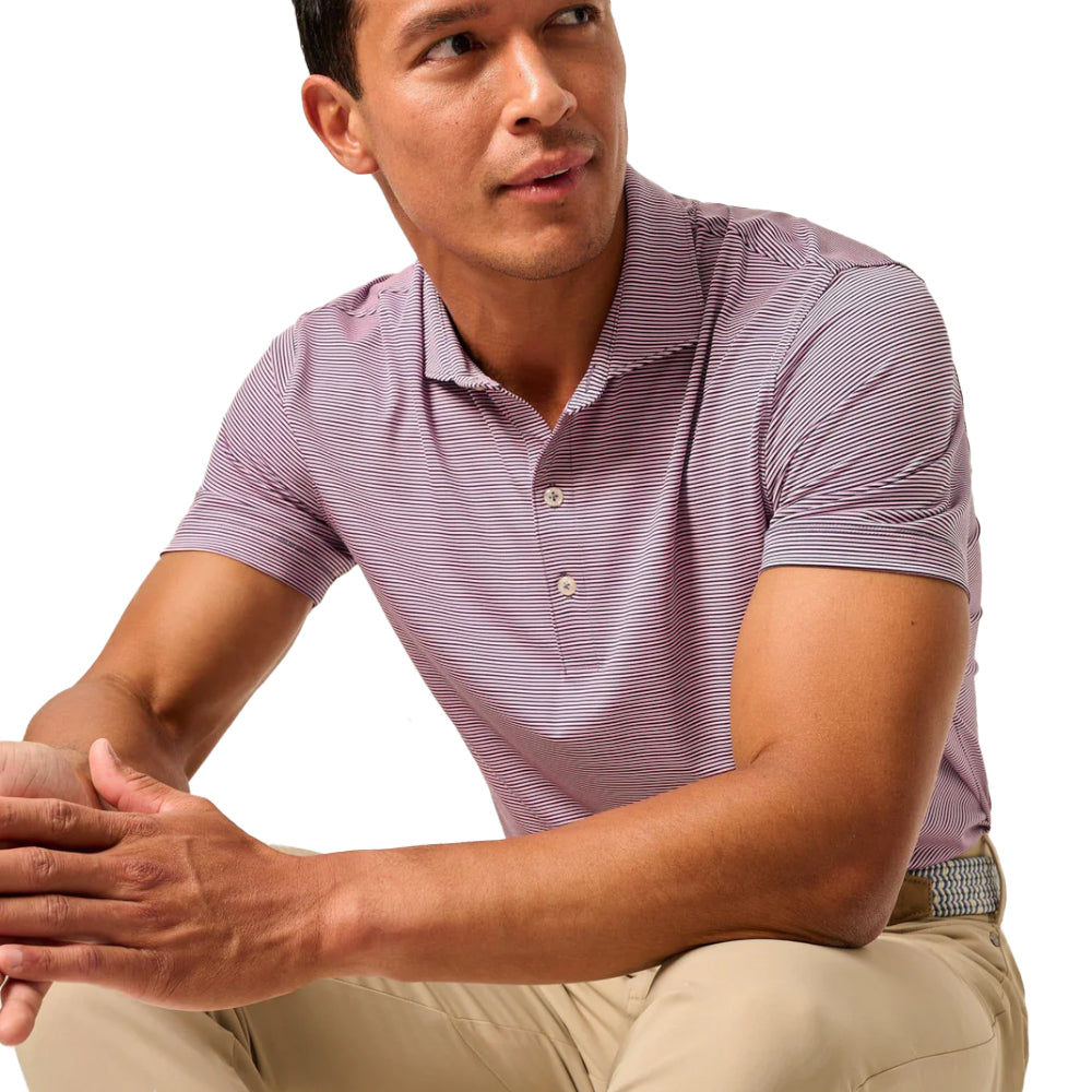 Performance Jersey Polo - Lydonn Stripe