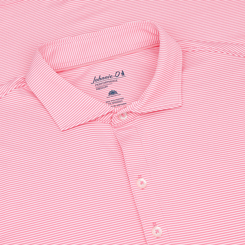 Performance Jersey Polo - Lydonn Stripe