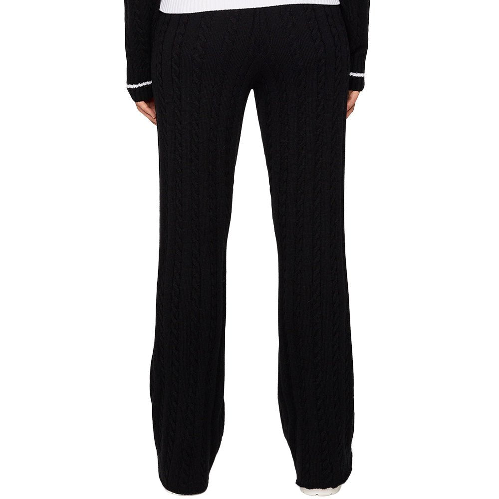Women's Kiana Cable Knit Wool Pants - Fairway Styles